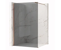 Walk-In dušo sienelė Rea Flexi, Pilkas / Brushed Copper, 120 cm