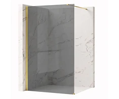 Walk-In dušo sienelė Rea Flexi, Pilkas / Gold, 120 cm