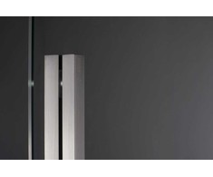 Walk-in stumdoma dušo sienelė Deante Prizma, Titanium, 140x195 cm
