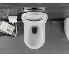 WC Komplektas Mexen 4in1 Fenix Slim su klozetu Lena Rimless Duroplast