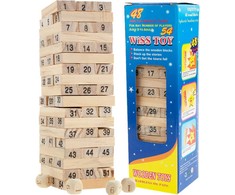 Žaidimas bokštas Jenga, medinis