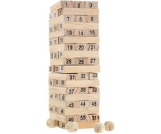 Žaidimas bokštas Jenga, medinis