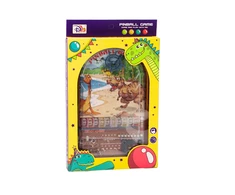 Žaidimas su stovu Pinball Dinozaurais, rudas