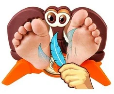 Žaidimas Tickle my foot
