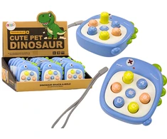 Žaidimas "Whack A Mole" - Dinozauras, mėlynas (1 vnt.)