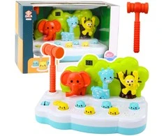 Žaidimas „Whack-a-Mole“ su gyvūnais