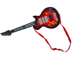 Žaislinė elektrinė gitara, raudona