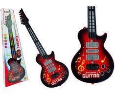 Žaislinė elektrinė gitara, raudona