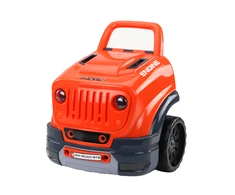 Žaislinis automobilio variklis – dirbtuvės, oranžinis