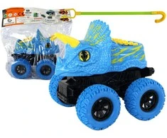 Žaislinis automobilis Triceratopas, mėlynas