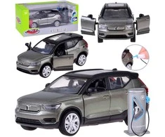 Žaislinis elektromobilis Volvo XC40 su garso ir šviesos efektais