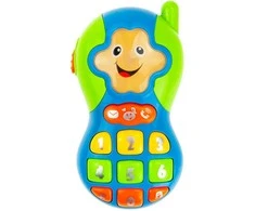 Žaislinis interaktyvus muzikinis telefonas