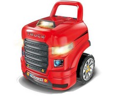 Žaislinis mechaniko rinkinys, raudonas