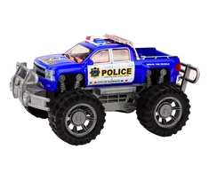 Žaislinis policijos visureigis, mėlynas