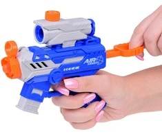 Žaislinis šautuvas „Air Blaster“ su taikikliu ir šoviniais