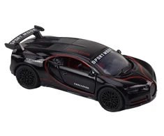 Žaislinis sportinis automobilis, juodas, 1 vnt.