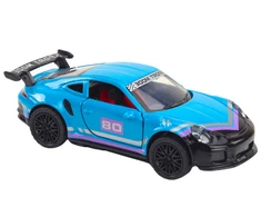 Žaislinis sportinis automobilis, mėlynas, 1 vnt.