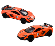 Žaislinis sportinis automobilis, oranžinis, 1 vnt.