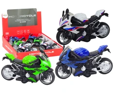 Žaislinis sportinis motociklas, 1 vnt.