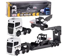 Žaislinis sunkvežimis SCANIA 770S su priekaba ir buldozeriu