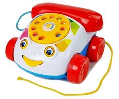 Žaislinis telefonas su virvute