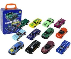 Žaislinių automobilių rinkinys, 12 vnt.