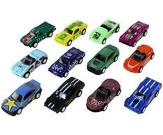 Žaislinių automobilių rinkinys, 12 vnt.