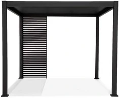 Žaliuzės pavėsinei Pergola Premium Anthracite, 93 cm