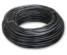 Žarna mikropurkštuvams Bradas PVC Juodas, 4 x 7mm, 200m