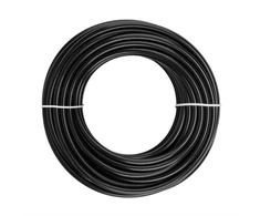 Žarna vandens rūko sistemoms 15m - 1/4" Bradas Juodas LINE