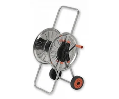 Žarnos vežimėlis plieno Bradas Carinox, 80 m 1/ 2 “ žarnai