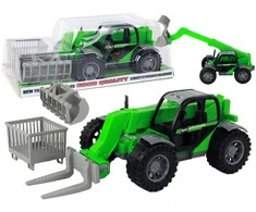Žemės ūkio transporto priemonė Traktorius, žalias