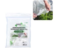 Žieminė augalų danga, 17 g/m², 1.1 x 10 m, balta