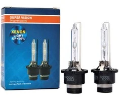 D2S Xenon lempučių komplektas. 6000k 35W 12V/24V