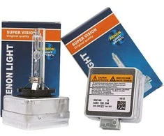 D3S Xenon lempučių komplektas. 6000k 35W 12V/24V
