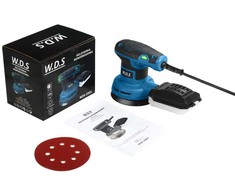 Ekscentrinis šlifuoklis su apsukų reguliavimu 125mm 1300W WDS2502