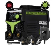 Inverterinis suvirinimo aparatas 330A 230V MMA TIG LIFT VRD, KD1784