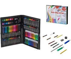 Piešimo rinkinys Super Mega Art Set 168vnt Maaleo