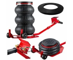 Pneumatinis domkratas automobiliams su ratukais, 15–40 cm 3,5 t