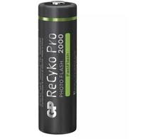 GP įkraunamos baterijos (AA), RECYKO+ Pro Fast Flash, NIMH R03, (4 baterijos / lizdinė plokštelė), 2000mAh