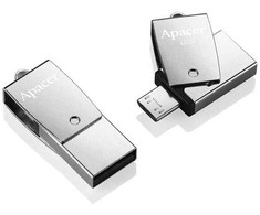 USB atmintinė Apacer AH750, 64 GB (AP64GAH750S-1)