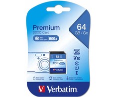 Atminties kortelė Verbatim Micro SDXC Flash Card, 64GB, SDXC, 44024, do archiwizacji danych