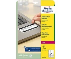 Avery Zweckform NoPeel A4 63,5 x 33,9 mm