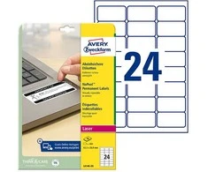 Avery Zweckform NoPeel A4 63,5 x 33,9 mm