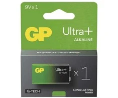 GP 6LR61 Ultra+ (G-TECH) baterijos 1 vnt.