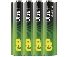 Šarminės baterijos GP baterijos 15AUP-U4 AA | LR6 | 1.5V | ULTRA+ ALKALINE | blist