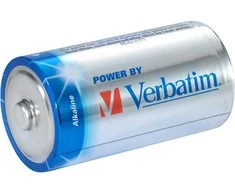 Verbatim Jednorazowa alkaliczna baterie C, 2-pack