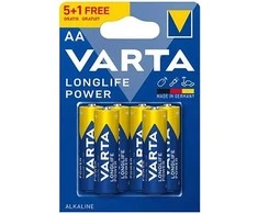 Varta Jednorazowa alkaliczna baterie AA, 6-pack