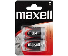 Baterija - Maxell R14 2BL 1.5V Cinko-Anglies Baterijos
