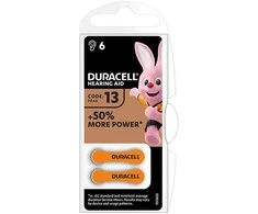 Duracell klausosiems aparatams 13, 6 vnt.
